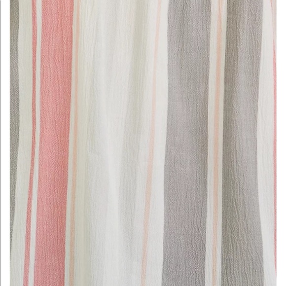 TORRID WHITE & MULTI STRIPE GODDESS TANK - Picture 5 of 5